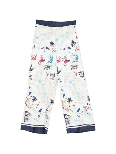 P.a.r.o.s.h Scard Map-print Trousers In Multi