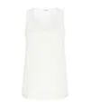 P.a.r.o.s.h Scoop Neck Vest In White