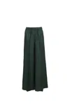 Shop P.a.r.o.s.h Seita Pants Pants In Verde Bottiglia