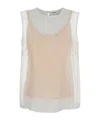 Shop P.a.r.o.s.h Semi-sheer T-shirt In Light Pink