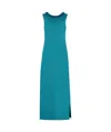 P.a.r.o.s.h Sequin-embellished Column Dress In Blue