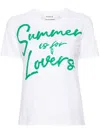 P.a.r.o.s.h Sequin-embellished Cotton T-shirt In White