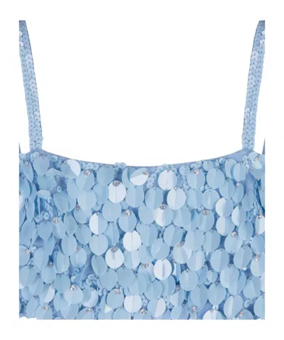 P.a.r.o.s.h Genial Top In Blue
