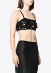 P.a.r.o.s.h P. A.r. O.s. H. Woman Top Black Size S Polyamide, Elastane