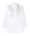 P.a.r.o.s.h White Cotton Shirt In White