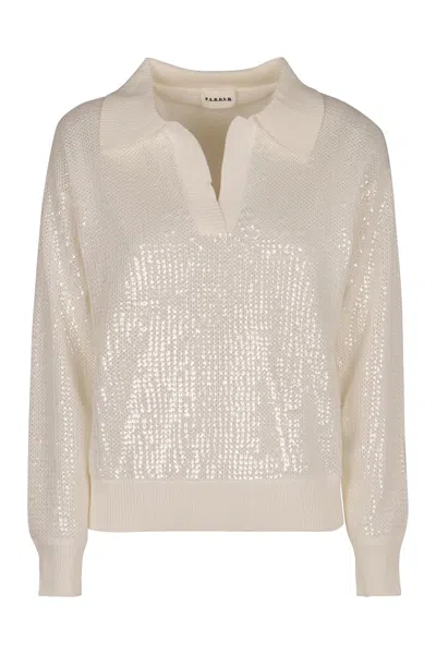P.A.R.O.S.H SEQUIN SWEATER