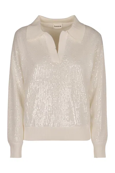 P.a.r.o.s.h Parosh Sequin Sweater