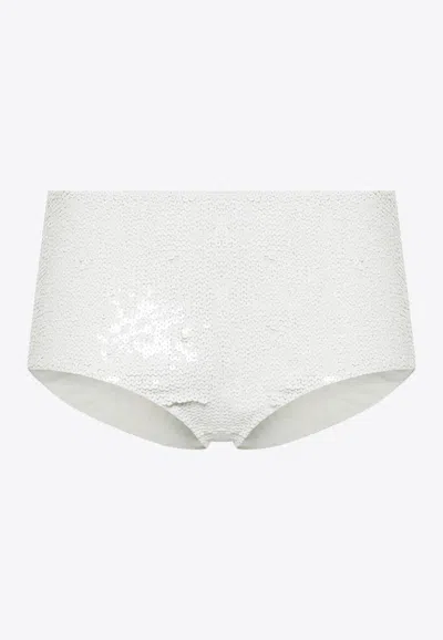 P.A.R.O.S.H SEQUINED BIKINI BOTTOMS