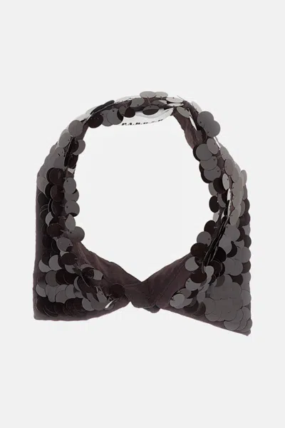 P.a.r.o.s.h Sequined Collar In Multi
