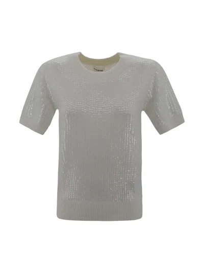 P.A.R.O.S.H SEQUINED CREWNECK SWEATER