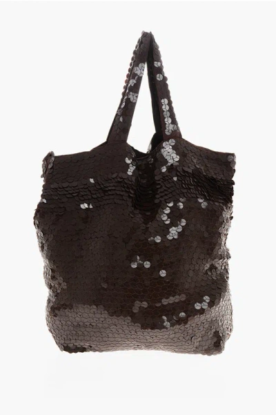 P.a.r.o.s.h Sequined Giorgi Tote Bag