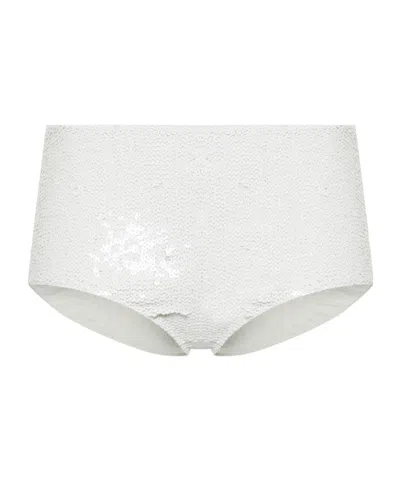 P.A.R.O.S.H P.A.R.O.S.H. SEQUINNED HIGH-WAISTED BIKINI BOTTOMS