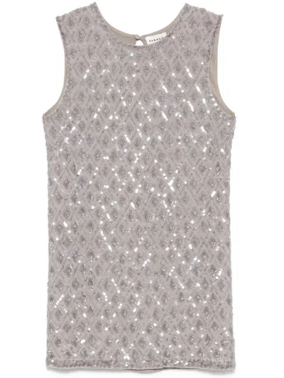 P.A.R.O.S.H SEQUINED MINI DRESS