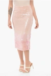 P.a.r.o.s.h Sequined Pencil Skirt