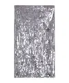 P.a.r.o.s.h Micro Sequin Embellished Midi Skirt In Gray