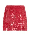 P.a.r.o.s.h Glow Mini Skirt In Red