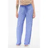 P.a.r.o.s.h . Wide-leg Trousers With Shimmering Sequin Detailing In Blue
