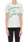P.a.r.o.s.h Sequin-embellished Cotton T-shirt In White