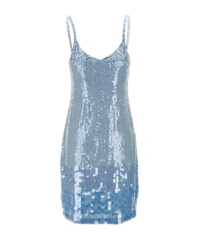 P.A.R.O.S.H SEQUIN-EMBELLISHED MIDI DRESS