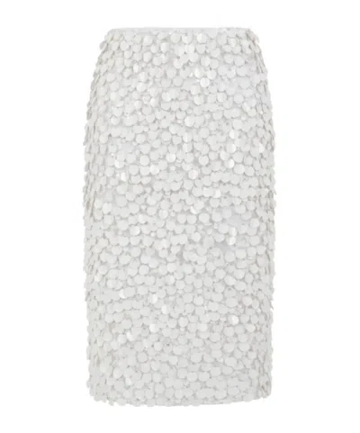P.a.r.o.s.h Sequinned Midi Skirt
