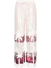 P.a.r.o.s.h Sequinned Straight-leg Trousers In Pink