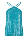 P.a.r.o.s.h P. A.r. O.s. H. Woman Top Turquoise Size M Viscose