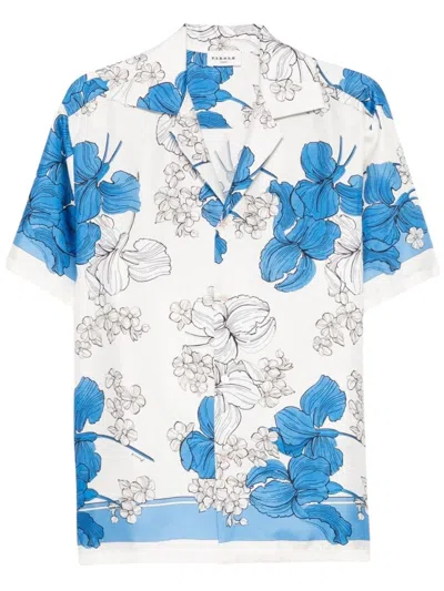 P.a.r.o.s.h Serenella Floral Print Shirt