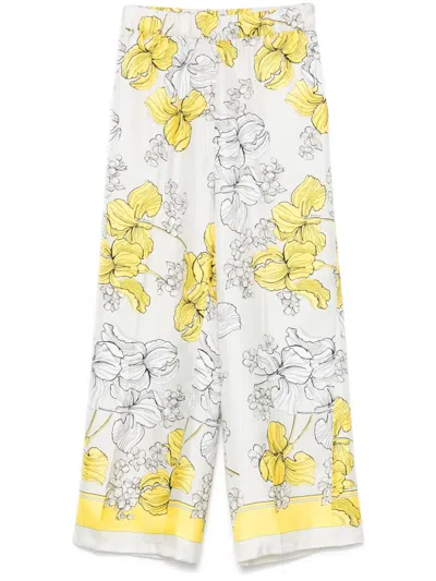 P.a.r.o.s.h Serenella Trousers In Grey