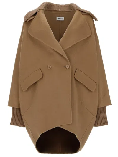 P.a.r.o.s.h . Cappotto In Lana In Brown