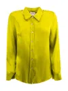 P.a.r.o.s.h Shiny Shirt In Green