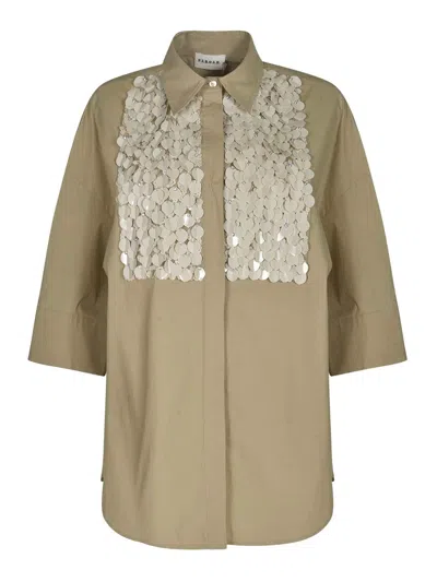 P.a.r.o.s.h Shirt In Brown