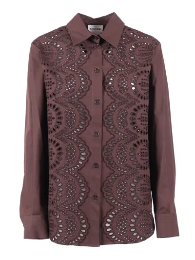 P.a.r.o.s.h Shirt In Brown