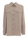 P.a.r.o.s.h Shirt In Gray