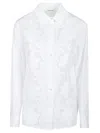 P.a.r.o.s.h Shirt With Embroidery In White