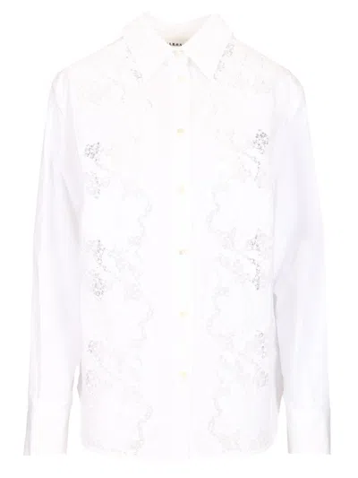 P.a.r.o.s.h Shirt With Embroidery Shirts White