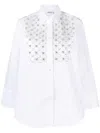 P.a.r.o.s.h White Cotton Shirt In White