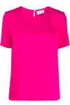 P.a.r.o.s.h Blouse With Sleeves In Fucsia Vivaci
