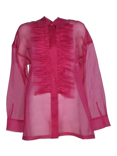 P.a.r.o.s.h Shirts Fuchsia In Multicolour
