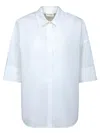 P.a.r.o.s.h White Cotton Shirt In White