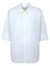 P.a.r.o.s.h White Cotton Shirt In White