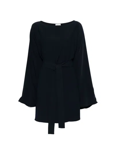 P.a.r.o.s.h Emporio Armani Short Dress In Blue