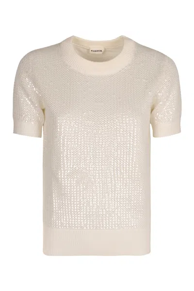 P.a.r.o.s.h Parosh Short Sleeve Sweater