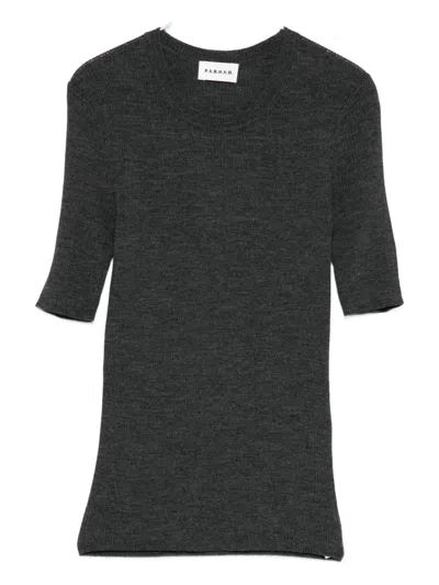 P.a.r.o.s.h Short-sleeve T-shirt In Black