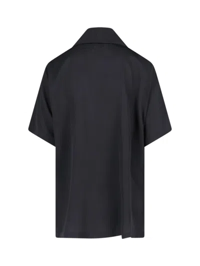 P.a.r.o.s.h Short-sleeved Shirt In Nero