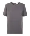 P.a.r.o.s.h Cady T-shirt In Gray