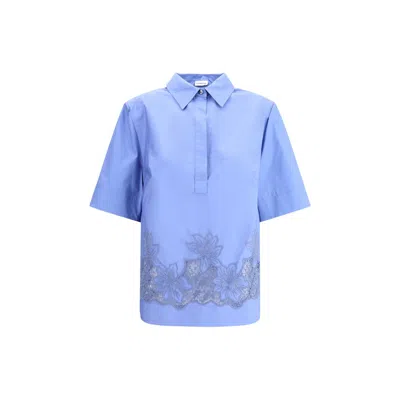 P.A.R.O.S.H SHORT SLEEVES EMBROIDERED SHIRT