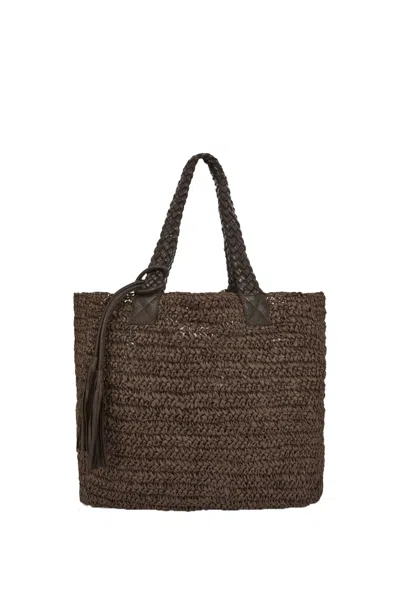 P.a.r.o.s.h Shoulder Bag In Brown