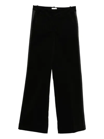 P.a.r.o.s.h Side Panel Trousers In Black