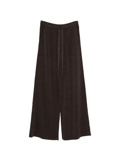 P.a.r.o.s.h Side-pockets Trousers In Brown