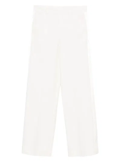 P.a.r.o.s.h Side-stripe Trousers In White